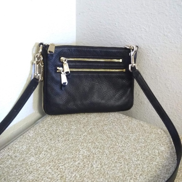 cole haan black crossbody bag